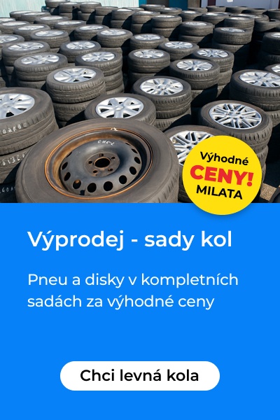 Výprodej sad kol - pneu + disky