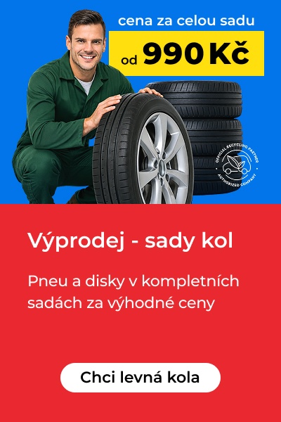 Výprodej sad kol - pneu + disky